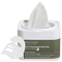 Mary & May CICA Houttuynia Tea Tree Calming Mask 30Pcs