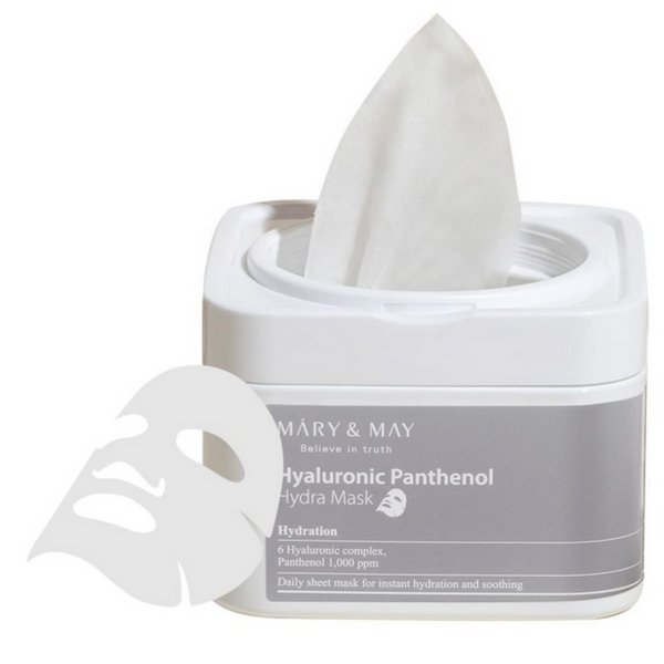 Mary & May Hyaluronic Panthenol Hydra Mask 30Pcs