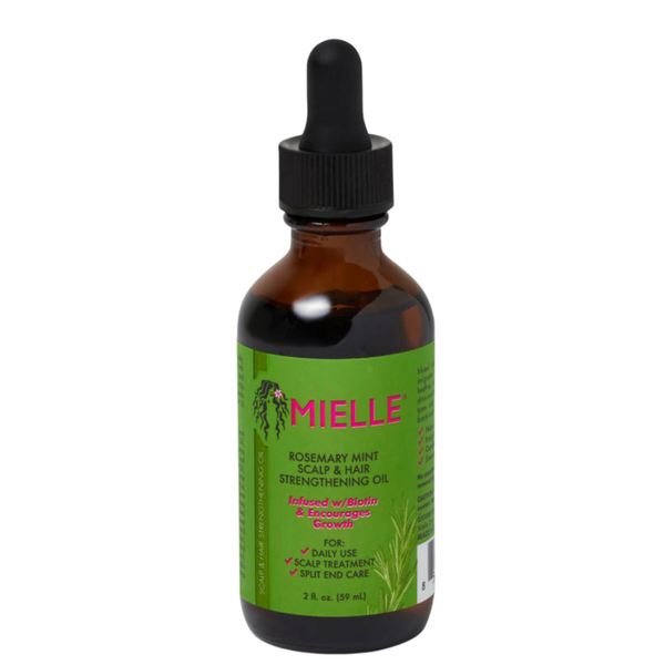 MIELLE Rosemary Mint Scalp and hair Strengthening Oil