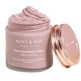 Mary&May Rose Hyaluronic Hydra Wash off Pack 125g - Artiest Shop Sudan