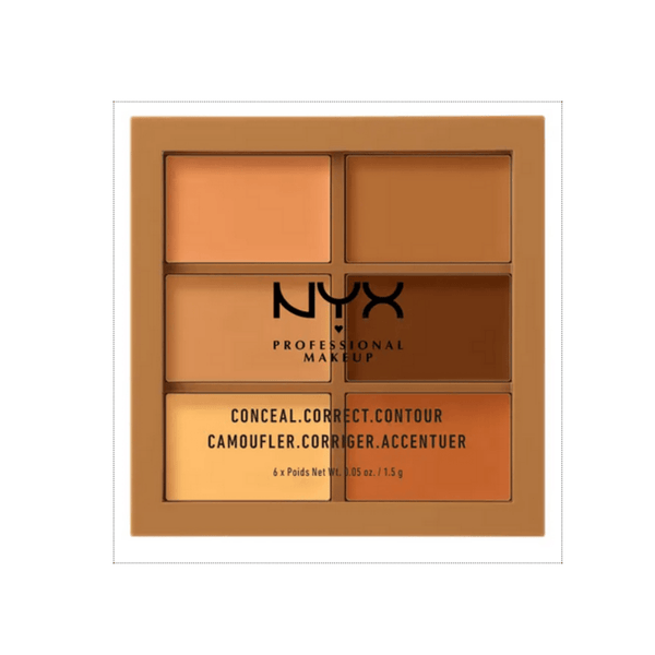 NYX Professional Makeup 3C Palette - Conceal, Correct, Contour - Artiest Shop Sudan